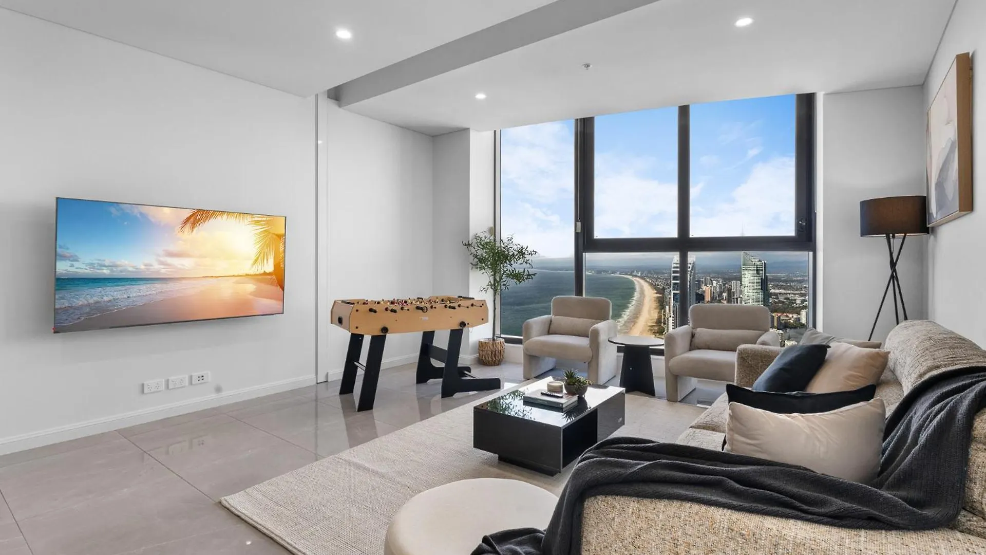 Apartment Ocean - Beachfront 72F 3Bedroom Skyhome Oceanview With Parking Gold Coast