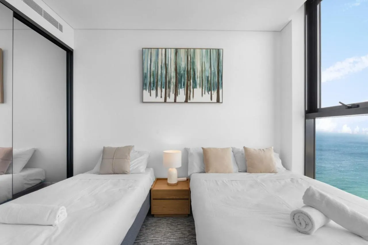 Ocean - Beachfront 72F 3Bedroom Skyhome Oceanview With Parking Gold Coast Apartment
